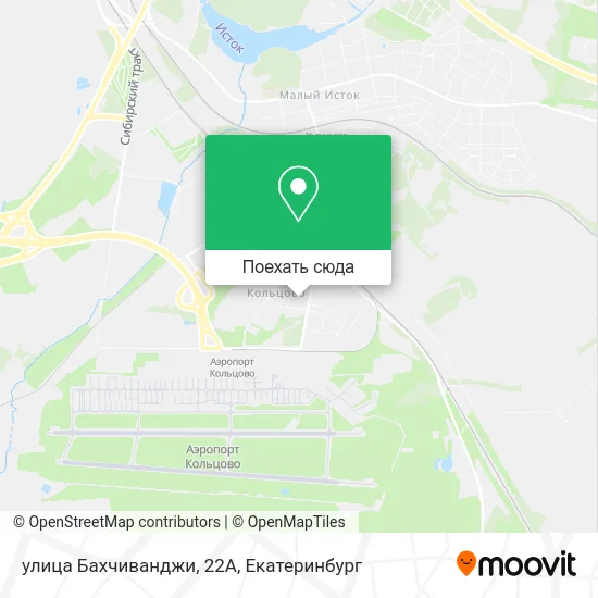 Карта улица Бахчиванджи, 22А