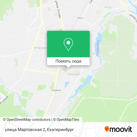 Карта улица Мартовская 2