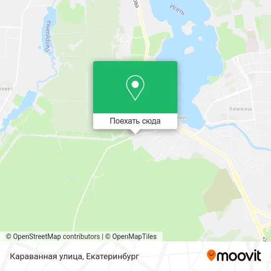 Карта Караванная улица