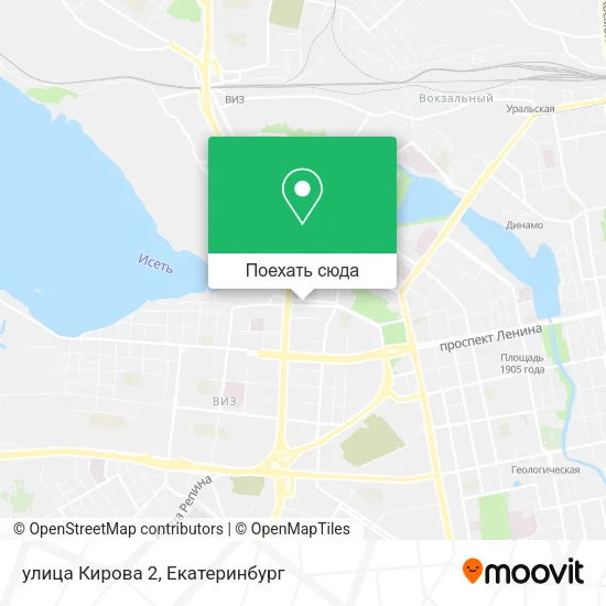 Карта улица Кирова 2