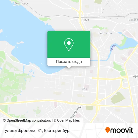 Карта улица Фролова, 31