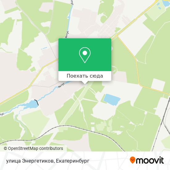 Карта улица Энергетиков