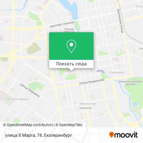 Карта улица 8 Марта, 78