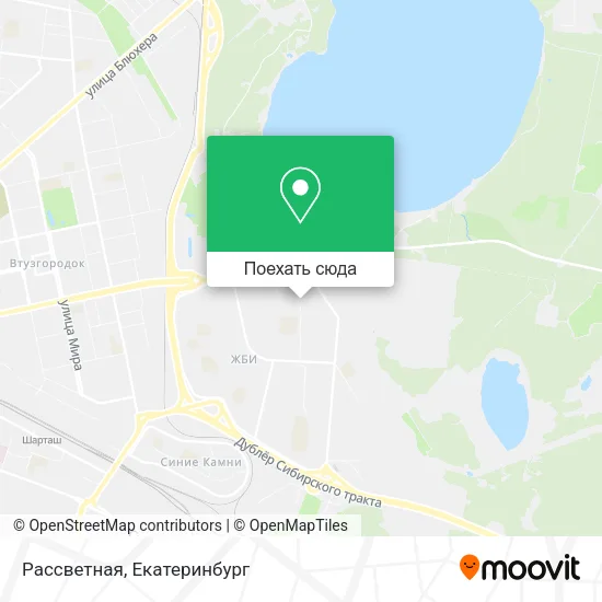 Карта Рассветная