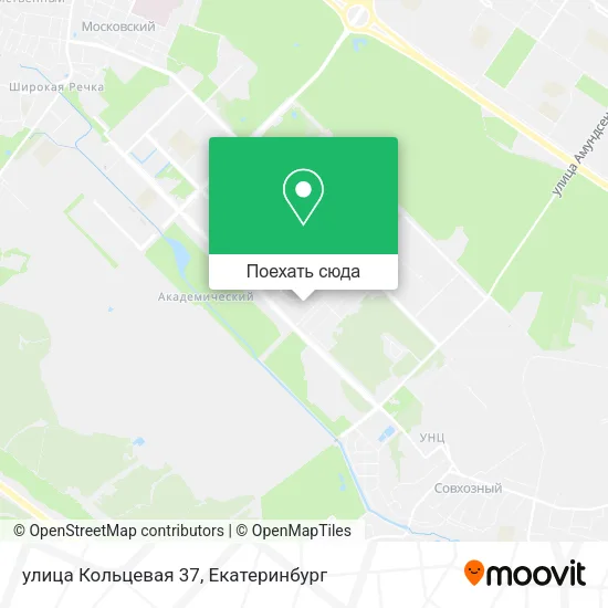 Карта улица Кольцевая 37