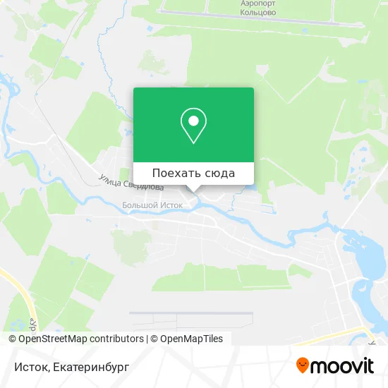 Карта Исток