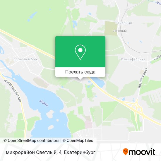 Карта микрорайон Светлый, 4