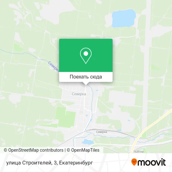 Карта улица Строителей, 3