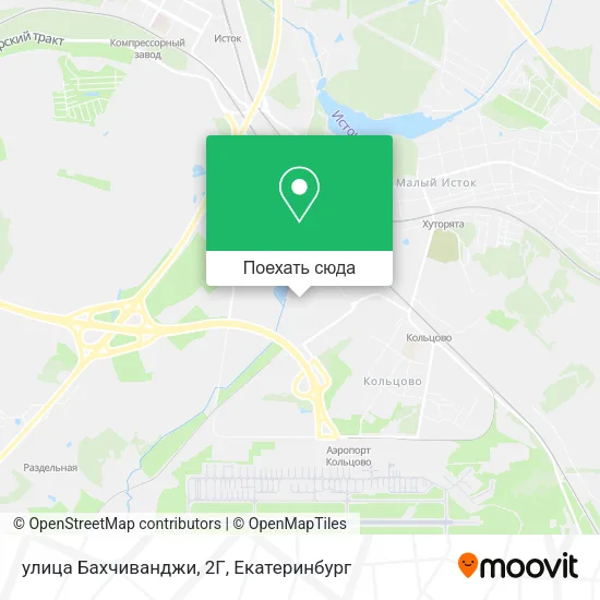 Карта улица Бахчиванджи, 2Г