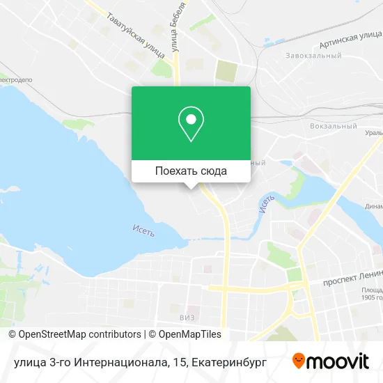 Карта улица 3-го Интернационала, 15