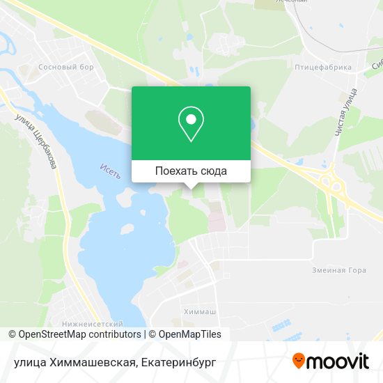Карта улица Химмашевская