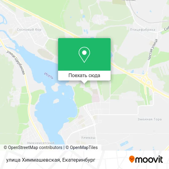 Карта улица Химмашевская