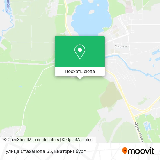 Карта улица Стаханова 65