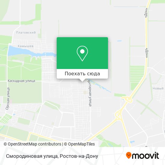 Карта Смородиновая улица