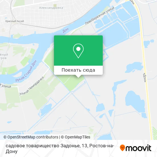 Карта садовое товарищество Задонье, 13