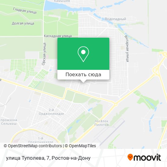Карта улица Туполева, 7