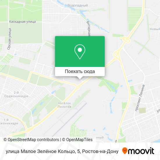 Карта улица Малое Зелёное Кольцо, 5