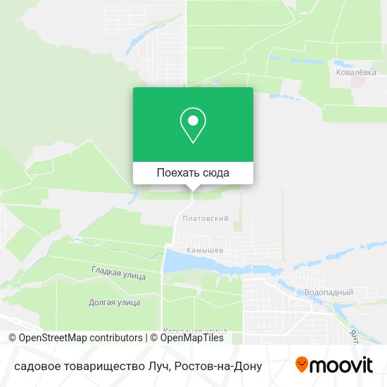 Карта садовое товарищество Луч