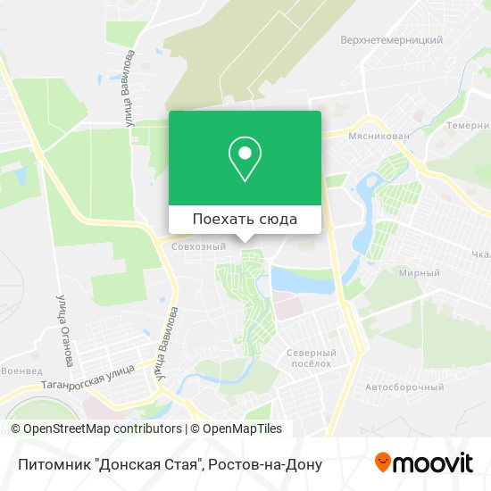 Карта Питомник "Донская Стая"
