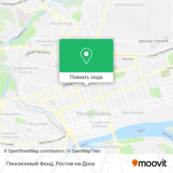 Карта Пенсионный Фонд