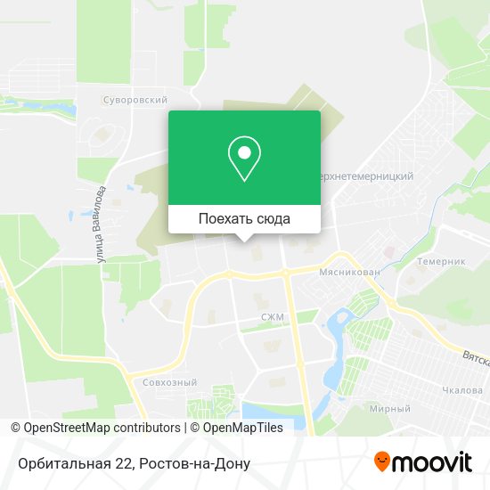 Карта Орбитальная 22
