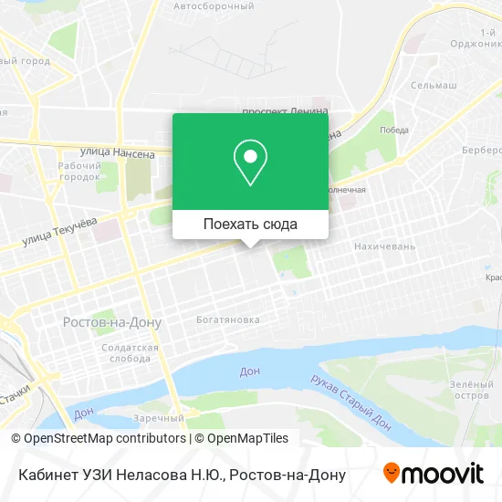 Карта Кабинет УЗИ Неласова Н.Ю.