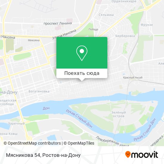 Карта Мясникова 54