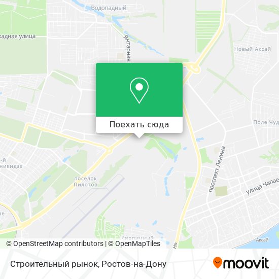 Карта Строительный рынок