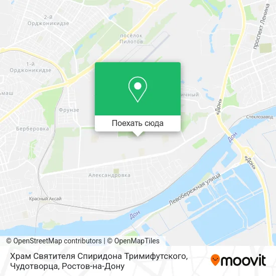 Карта Храм Святителя Спиридона Тримифутского, Чудотворца