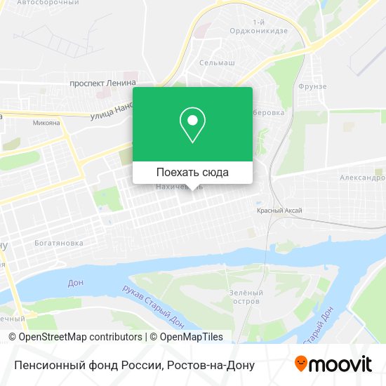 Карта Пенсионный фонд России