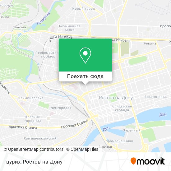Карта цурих