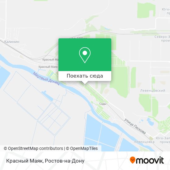 Карта Красный Маяк