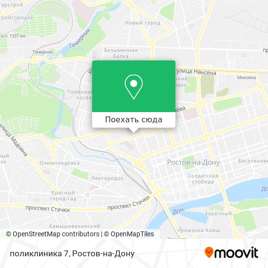 Карта поликлиника 7