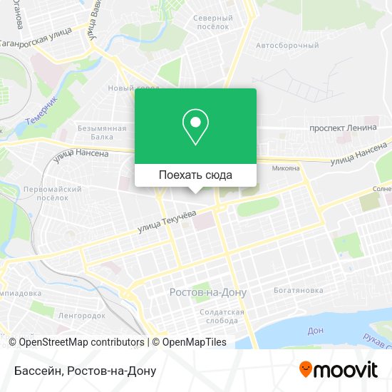Карта Бассейн