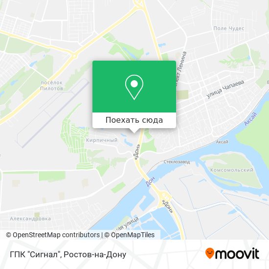 Карта ГПК "Сигнал"