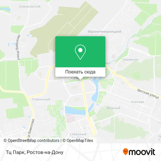 Карта Тц Парк