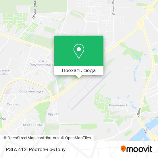Карта РЗГА 412