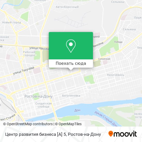 Карта Центр развития бизнеса [А] 5
