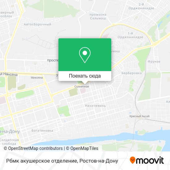 Карта Рбмк акушерское отделение