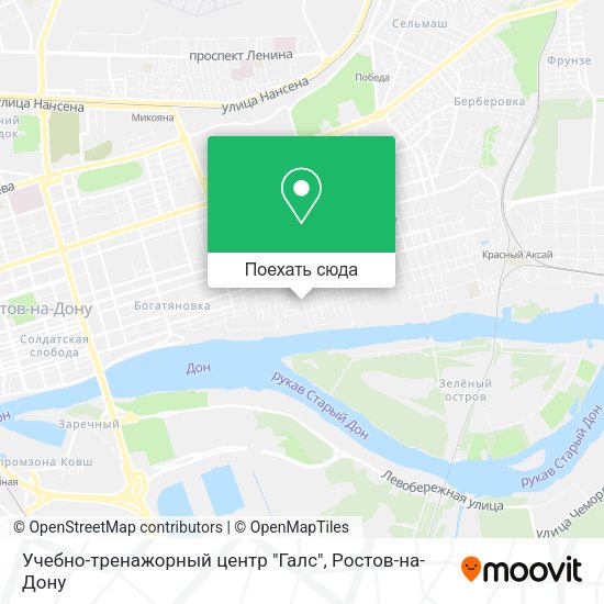 Карта Учебно-тренажорный центр "Галс"