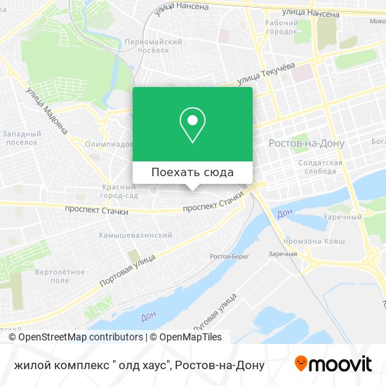 Карта жилой комплекс " олд хаус"