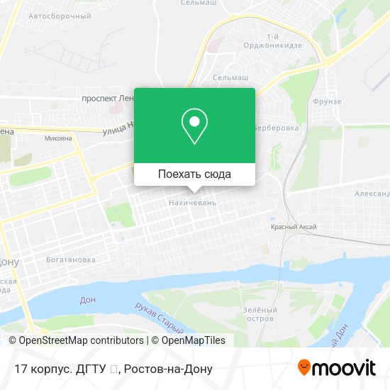 Карта 17 корпус. ДГТУ 🏤
