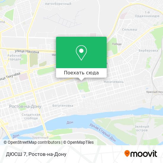 Карта ДЮСШ 7