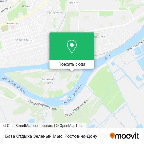 Карта База Отдыха Зеленый Мыс