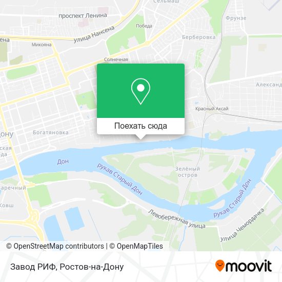 Карта Завод РИФ