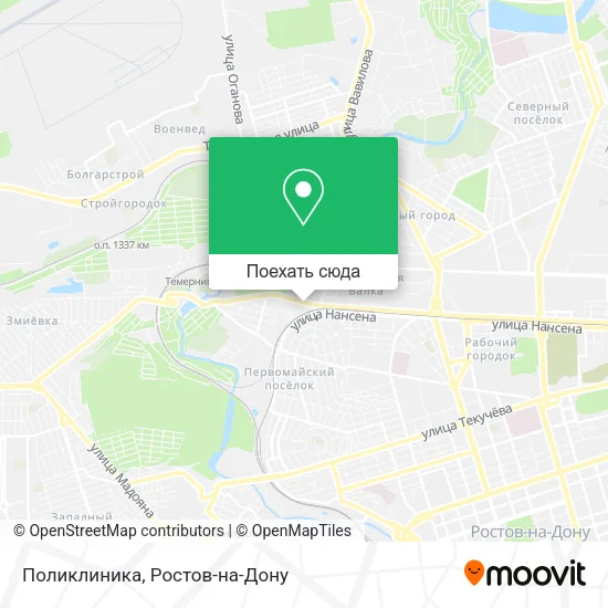 Карта Поликлиника