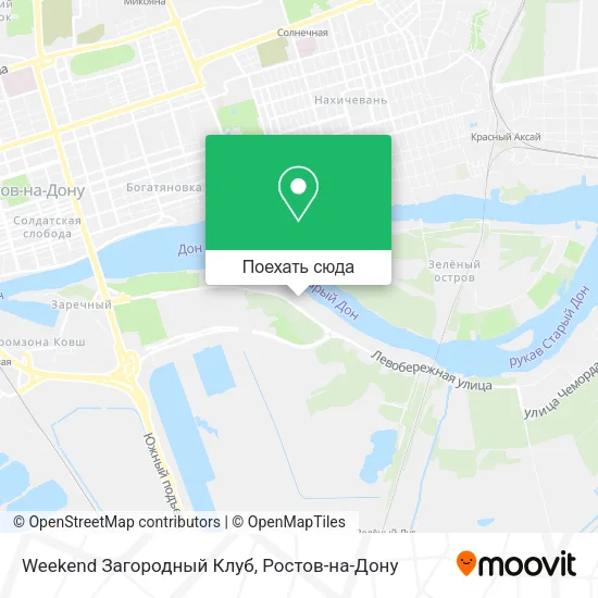 Карта Weekend Загородный Клуб