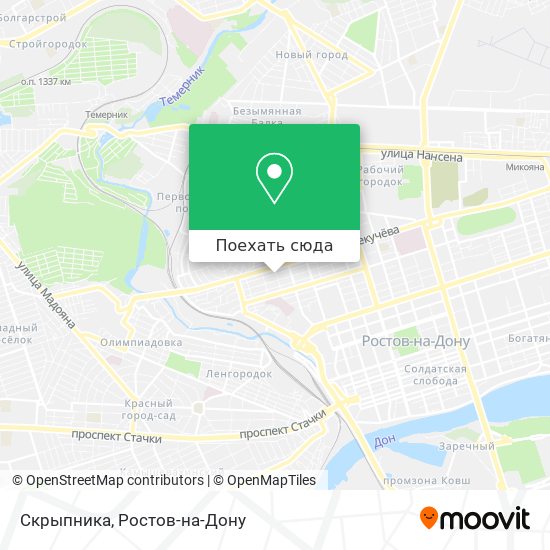Карта Скрыпника
