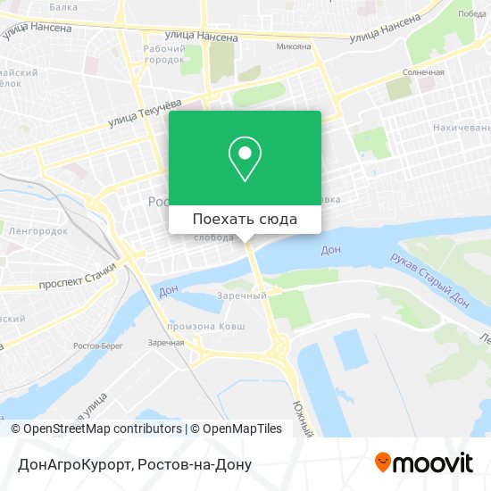 Карта ДонАгроКурорт