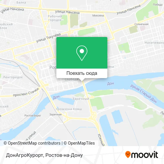 Карта ДонАгроКурорт